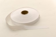 White PVC Apron Tape - 100m roll