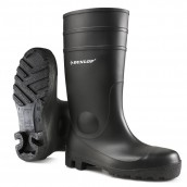 Black Safety Wellingtons