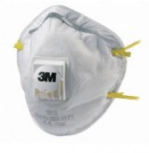3M Cup-Shaped Respirator Face Mask - 10 Per Box