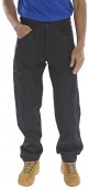 Black Action Work Trousers - Various Sizes