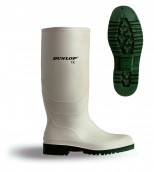 Dunlop White non safety Wellingtons - Various Sizes