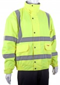 Yellow Hi Viz Constructor Jacket - Various Sizes
