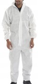 White Disposable Protective Coverall - Various Sizes