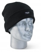 Black Thinsulate Thermal Beenie Hat