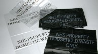 Small Clear NHS Bag on a roll