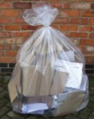 Clear Flat Packed Refuse Sack