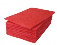Red Scourers 23 x 15cm(10/Pack)