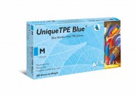 Unique Blue TPE Gloves - Various Sizes