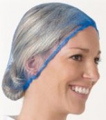 Blue Hairtite Standard Metal Free Hairnet