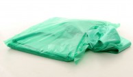 13 Micron Green Disposable Apron 106cm Long - Flat Pack