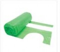 13 Micron Green Disposable Aprons on a roll - 106cm Long