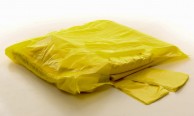 13 Micron Yellow Disposable Apron 106cm - Flat Pack