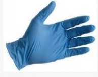 Powder Free Blue Nitrile Gloves 4.0g - Various Sizes