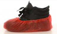 16" 3.5g Red Disposable Overshoes - Handmade