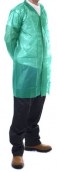 Green Non Woven Visitors Coats - Various Sizes