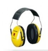 Yellow Peltor Optime 1 Headband