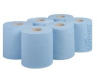 2 Ply Blue Centrefeed - 220mm x 180m
