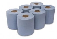 2 Ply Blue Sensor Dry Roll Towel (6 Rolls/Case)