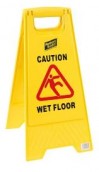 Caution Wet Floor / Cleaning in Progress Sign