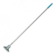 155x1380mm Blue Aluminium Handle fitted with Kentucky Mop Frame
