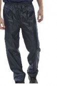 Navy Nylon/PVC Coated B-Dri Trousers - Various Sizes