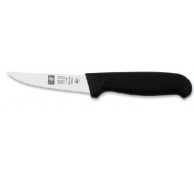 Icel Rabbit Knife - 4" Straight Blade with Black Proflex Handle