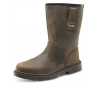 Click S3 Pur Rigger Boot Brown Size 11