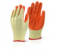 STGP1209 M/P Orange Latex Palm Coated Gloves