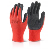 Multi Purpose Black Latex Poly Glove