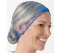 Blue Hairtite Standard Metal Free Hairnet