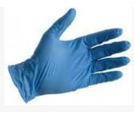 Powder Free Blue Nitrile Gloves 4.0g - Various Sizes