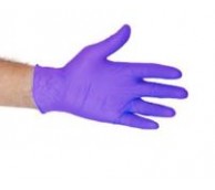 Powder Free Purple Nitrile Gloves - Various Sizes