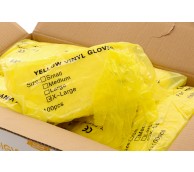 Yellow Vinyl Gloves (Bulk Pack) - Various Sizes