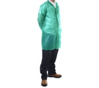 Green Non Woven Visitors Coats - Various Sizes