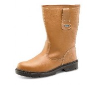 Tan Fur-Lined Rigger Boot - Various Sizes