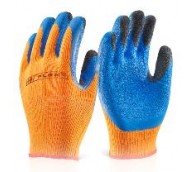 Latex Thermo-Star F-Dip Orange Gloves - Various Sizes