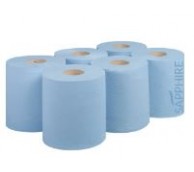 2 Ply Blue Centrefeed - 220mm x 180m