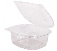 rPET Hinged Salad Container 500ml