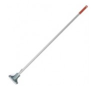 155x1380mm Red Aluminium Handle fitted with Kentucky Mop Frame