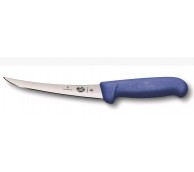 Victorinox 5.6602.15 6" Boning Knife Narrow Curved Blade Blue Handle