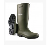 Green Dunlop Non Safety Wellingtons - Various Sizes